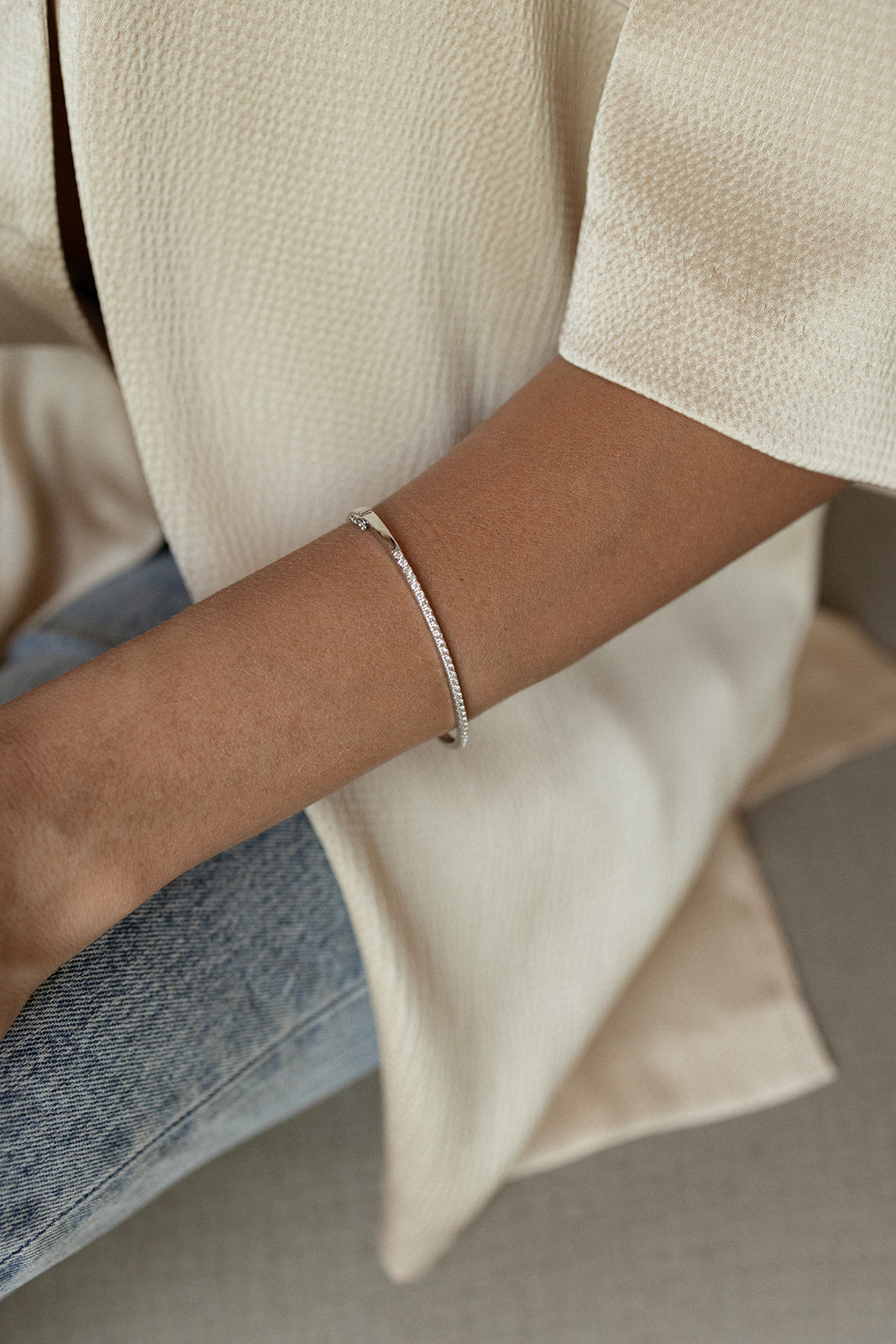 Pulsera diamantes